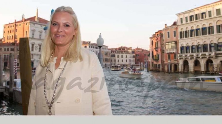 La princesa Mette-Marit en Venecia