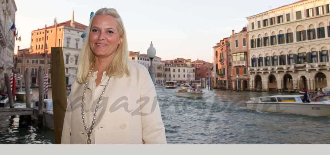 La princesa Mette-Marit en Venecia