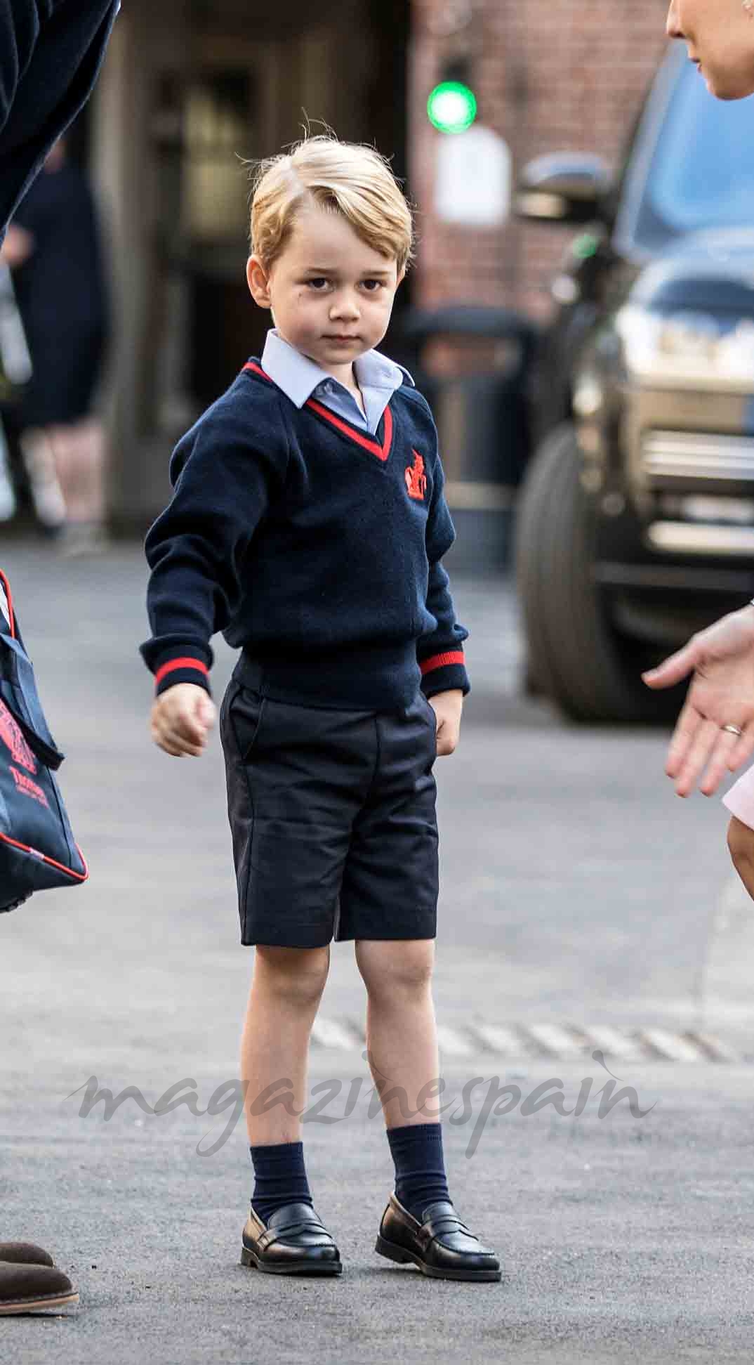 principe george primer dia de colegio