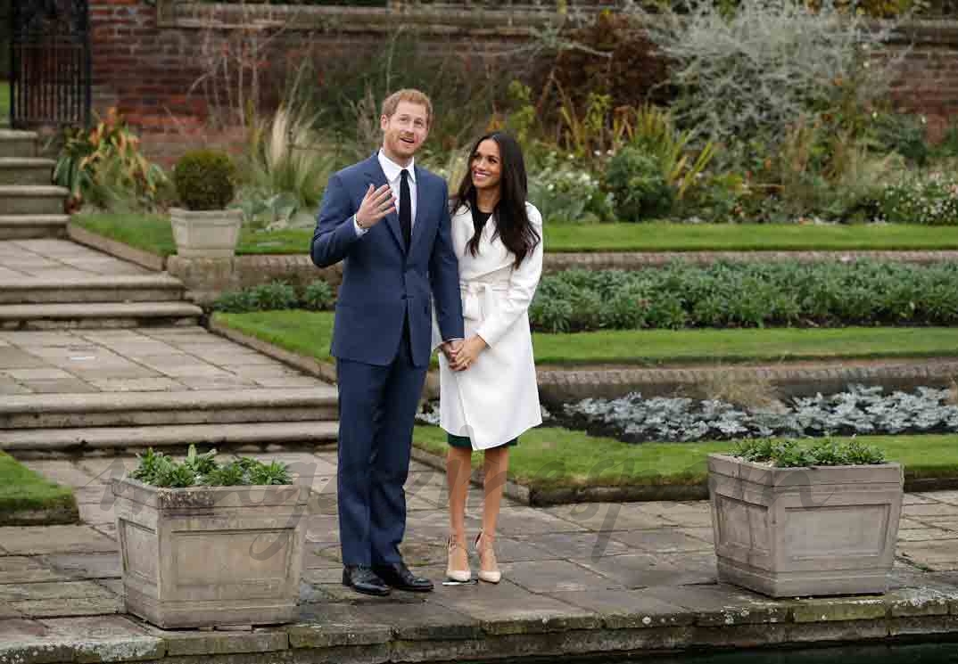 principe harry y meghan markle primer posado oficial