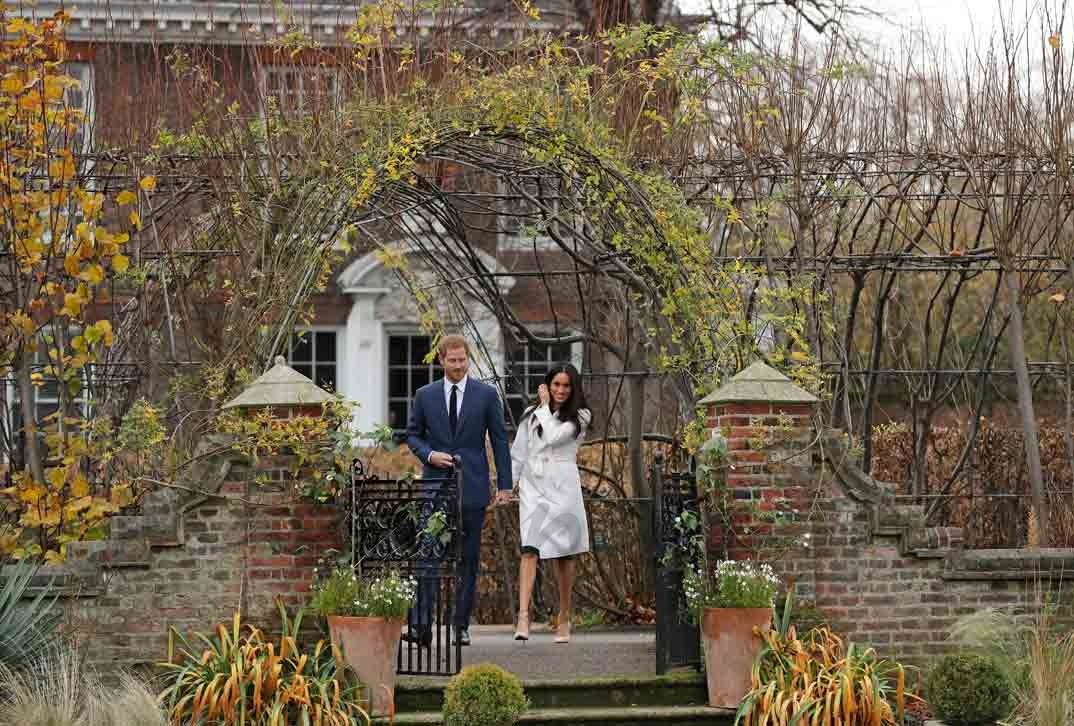 principe harry y meghan markle primer posado oficial