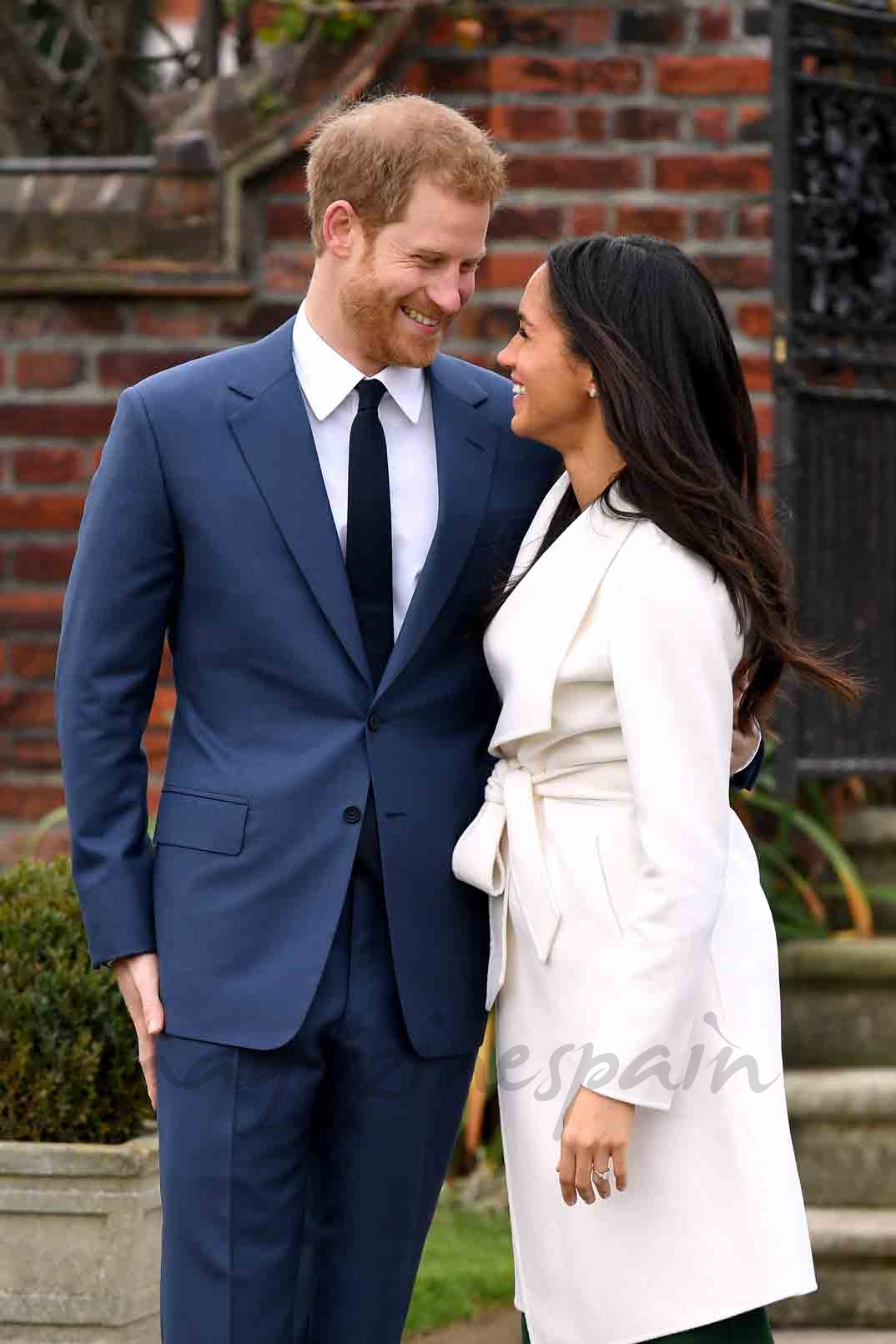 principe harry y meghan markle primer posado oficial