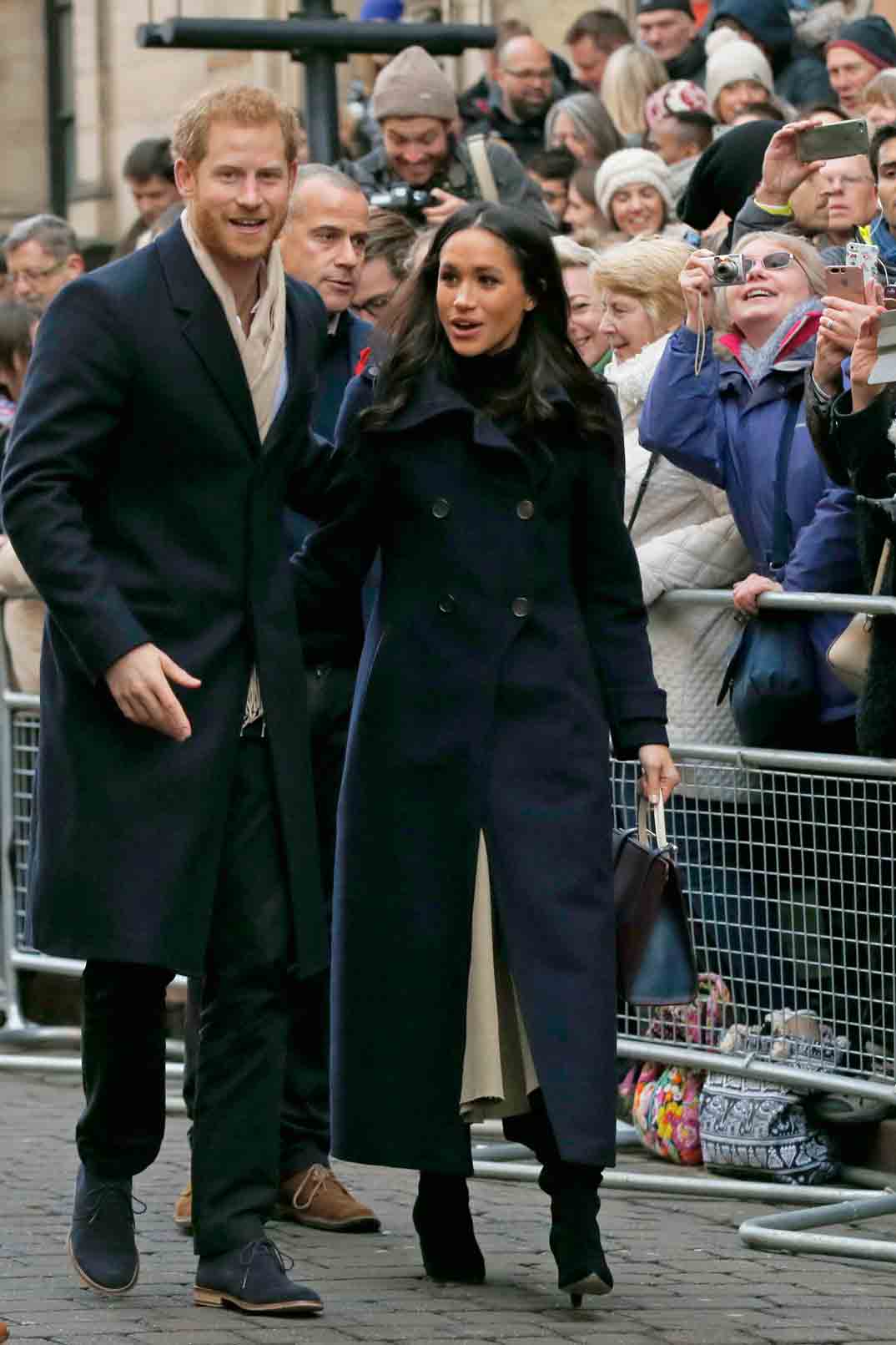 principe harry y meghan markle primer acto oficial