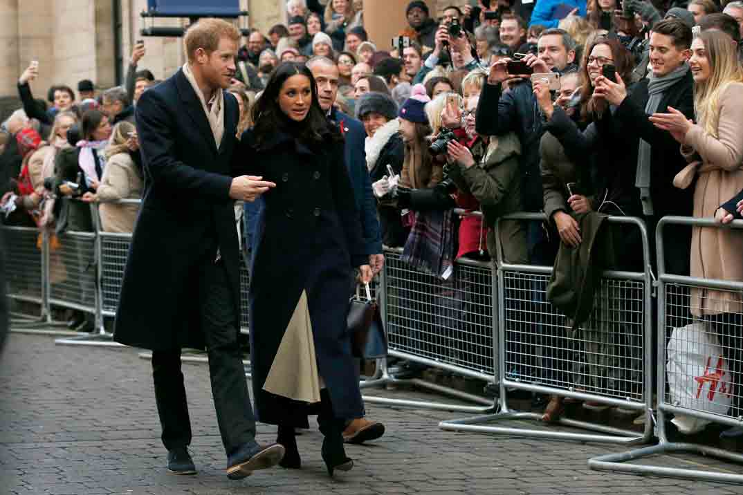 principe harry y meghan markle primer acto oficial