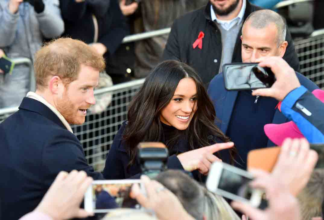 principe harry y meghan markle primer acto oficial