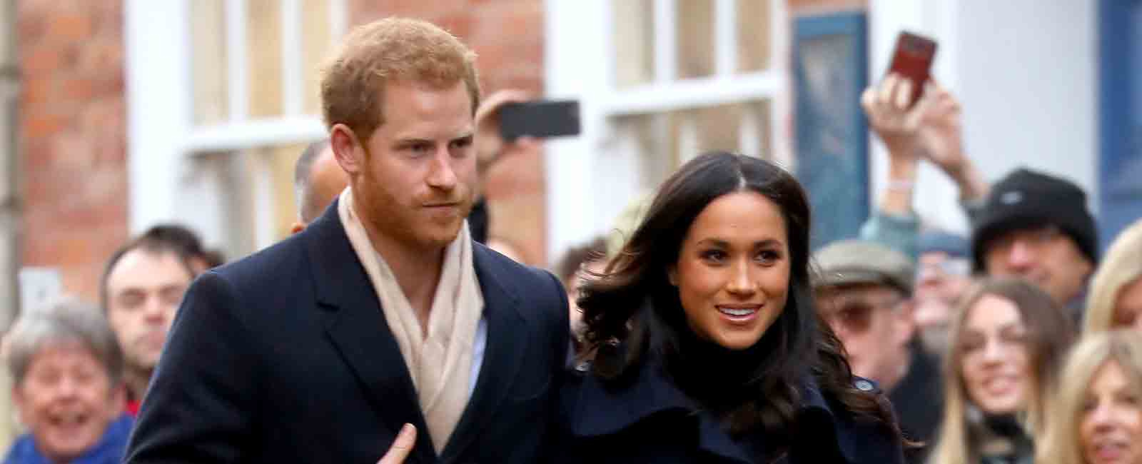 Primer acto oficial del príncipe Harry y Meghan Markle