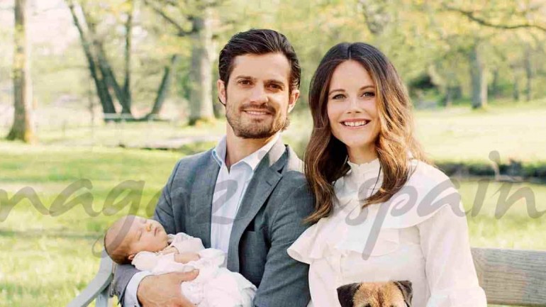 Carlos Felipe y Sofía de Suecia, presentan a su hijo el príncipe Alexander