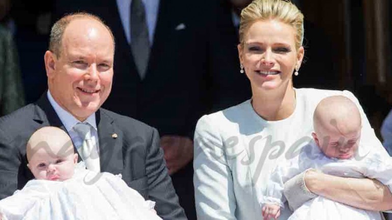 Bautizo de Jacques y Gabriella de Mónaco