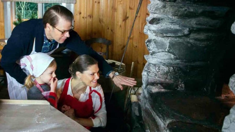 La original felicitación navideña de los Príncipes de Suecia