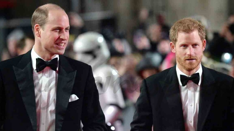 Los príncipes Guillermo y Harry de Inglaterra fans de «Star Wars»