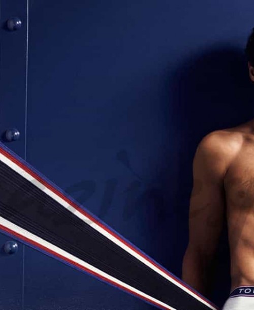 Rafa Nadal, abanderado español de los Juegos Olímpicos,  imagen de Tommy Hilfiger Underwear