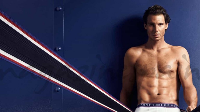 Rafa Nadal, abanderado español de los Juegos Olímpicos,  imagen de Tommy Hilfiger Underwear