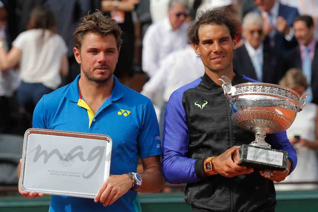 rafa nadal y stan wawrinka en roland garros