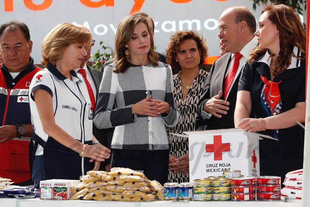 La Reina visita la Cruz Roja Mexicana © Casa S.M. El Rey