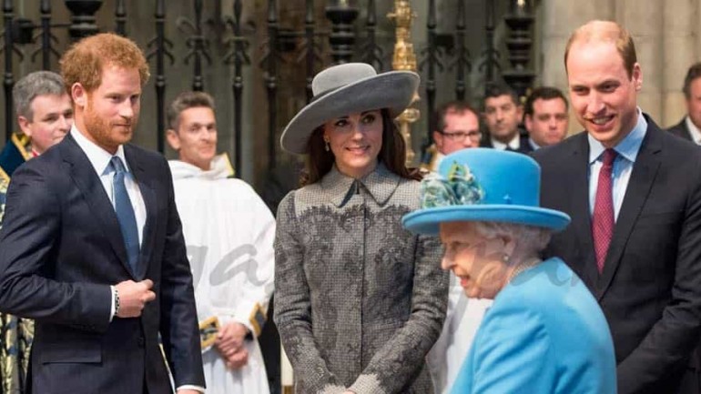 La Familia Real Inglesa celebra el día de la Commonwealth