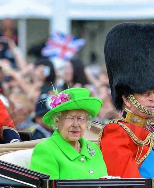 Las simpáticas imágenes de la princesa Charlotte, en su primer Trooping the Colour”