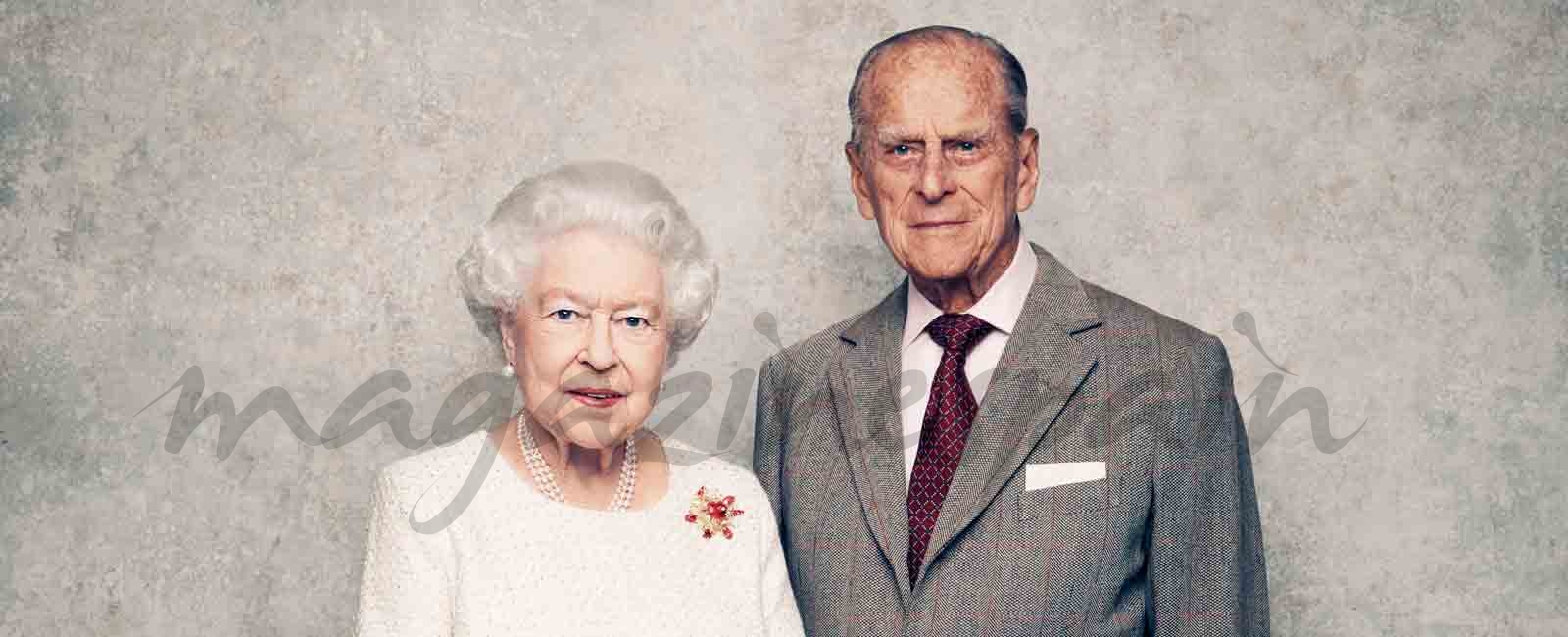 Isabel II de Inglaterra y el Duque de Edimburgo celebran sus bodas de platino