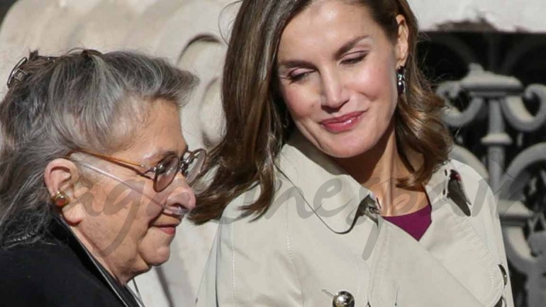 La reina Letizia, muy atenta con la Primera Dama de Israel, Nechama Rivlin