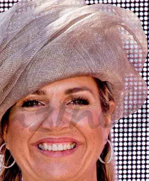 La reina Máxima de Holanda, megáfono en mano, celebra el «Día del Vecino»