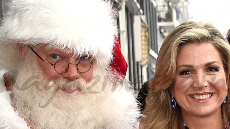 Máxima de Holanda inaugura la Navidad