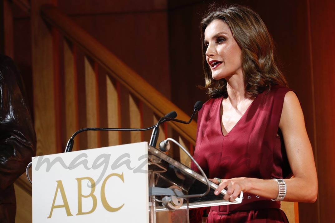 Reina Letizia Premios ABC © Casa S.M. El Rey