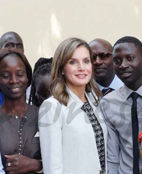 Segundo día de viaje de la reina Letizia a Senegal