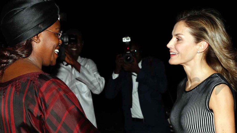 La reina Letizia comienza su viaje de Cooperación en Senegal