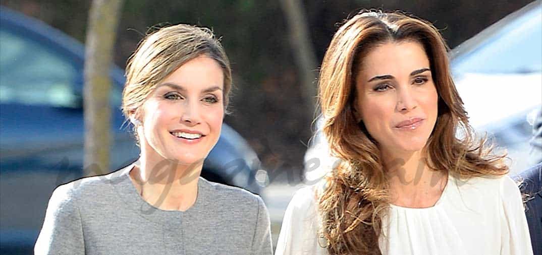 reinas-letizia-y-rania- en madrid