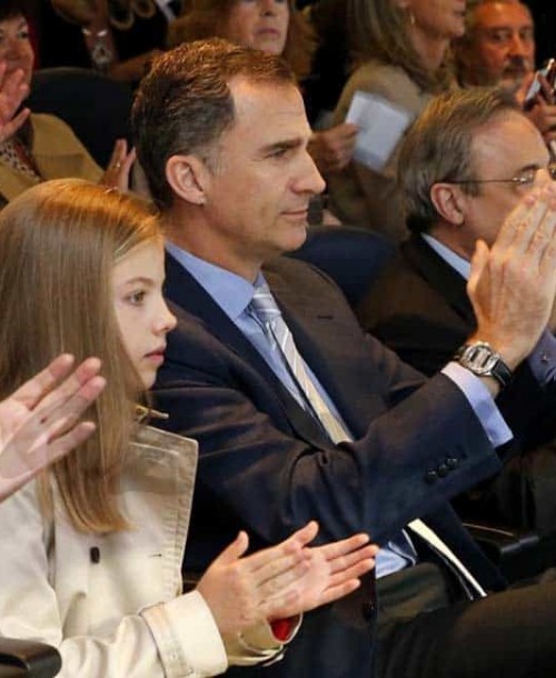 La infanta Sofía, su primer partido de fútbol