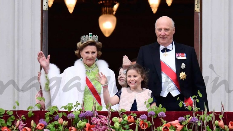 Los reyes Harald y Sonia de Noruega celebran su 80 cumpleaños
