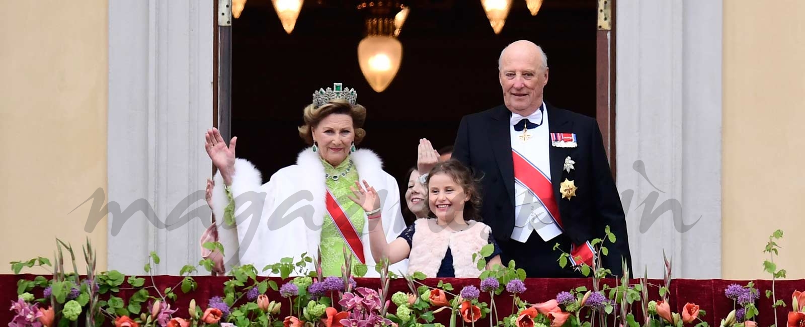 Los reyes Harald y Sonia de Noruega celebran su 80 cumpleaños