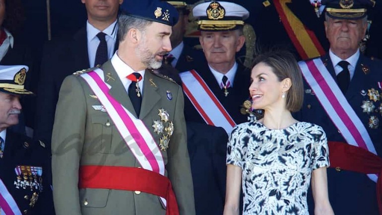 Primer aniversario de boda como Reyes de España