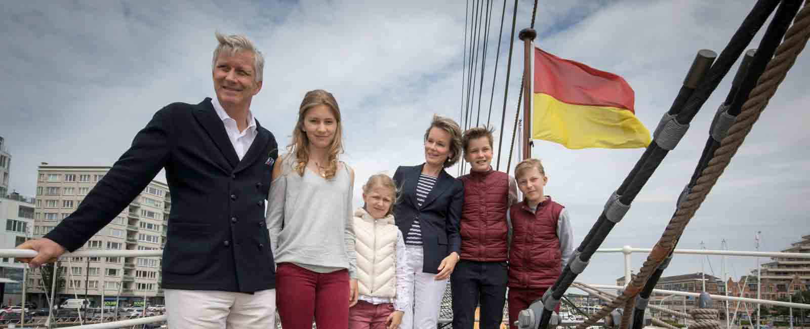 Los Reyes de Bélgica comienzan sus vacaciones