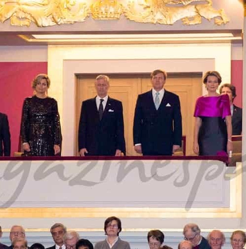 Las reinas de Holanda y Bélgica, compiten en elegancia