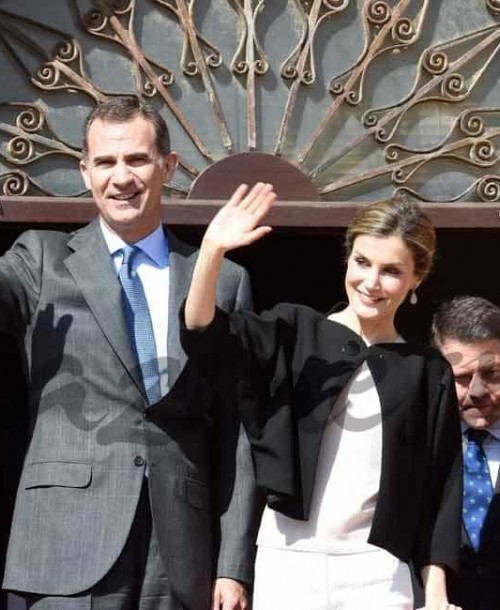 El look primaveral de la reina Letizia