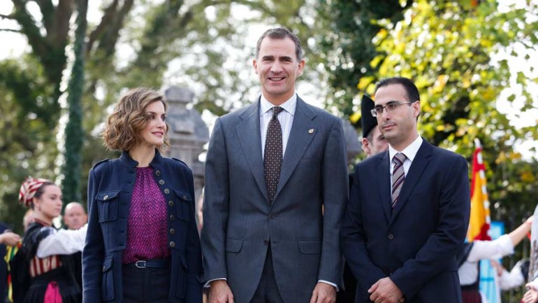 Los Reyes de España en Colombres