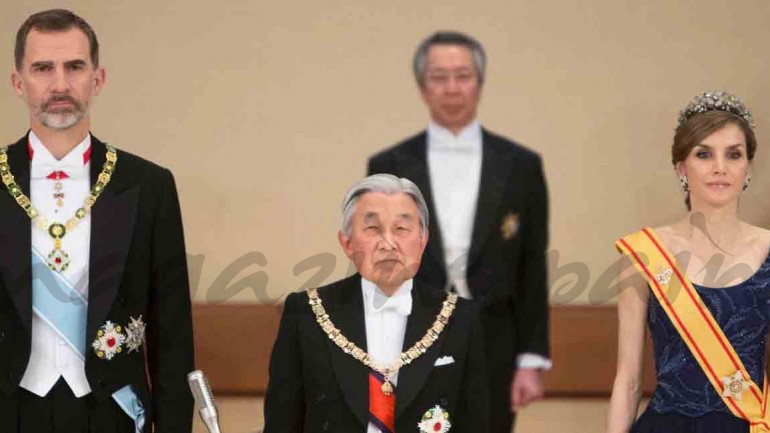 Cena de Gala en honor a los Reyes de España en Japón