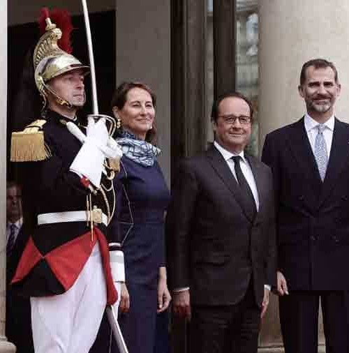 Los Reyes de España, primera visita oficial a Francia