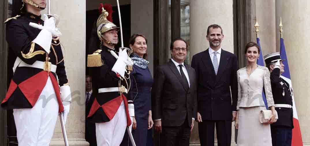 Los Reyes de España, primera visita oficial a Francia