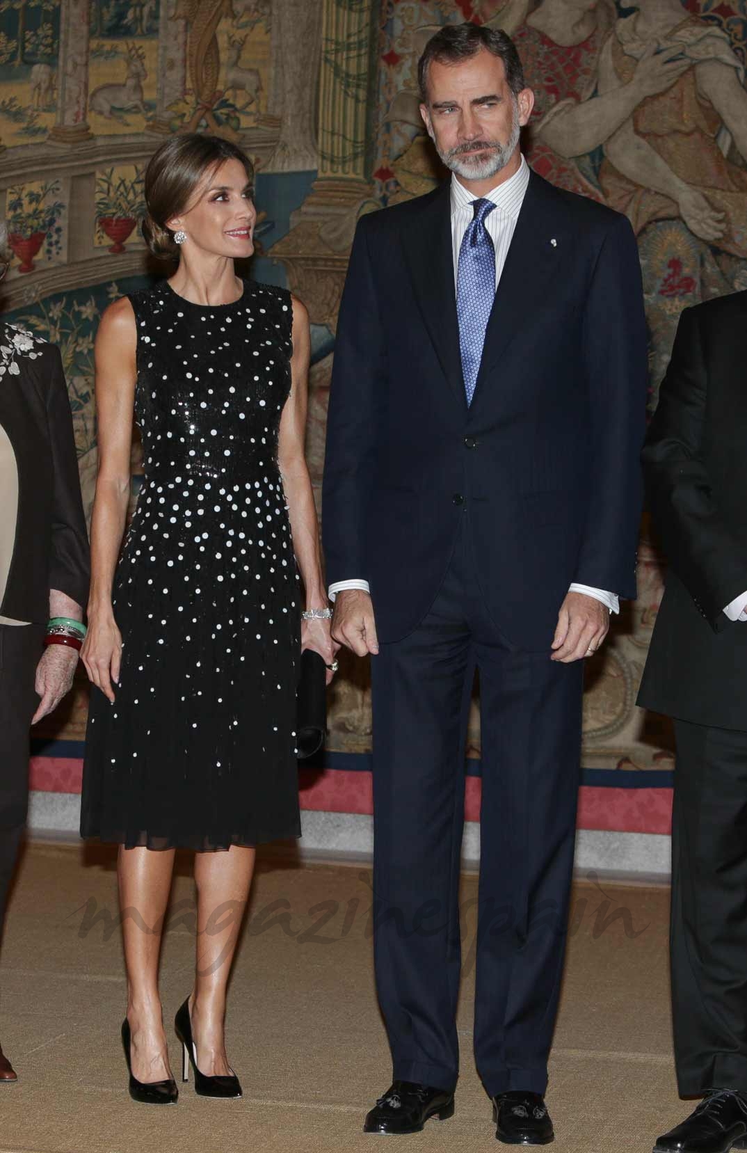 Reyes don Felipe y doña Letizia