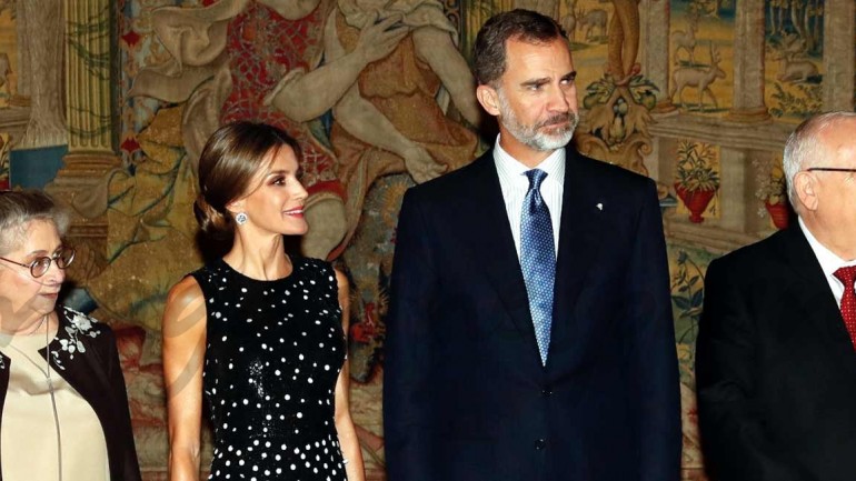 Recepción en El Pardo en honor a los Reyes Felipe y Letizia