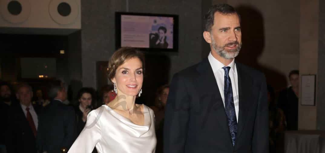 Don Felipe y Doña Letizia en la ópera