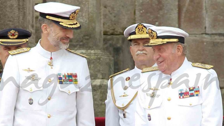La complicidad de los reyes Felipe y Juan Carlos