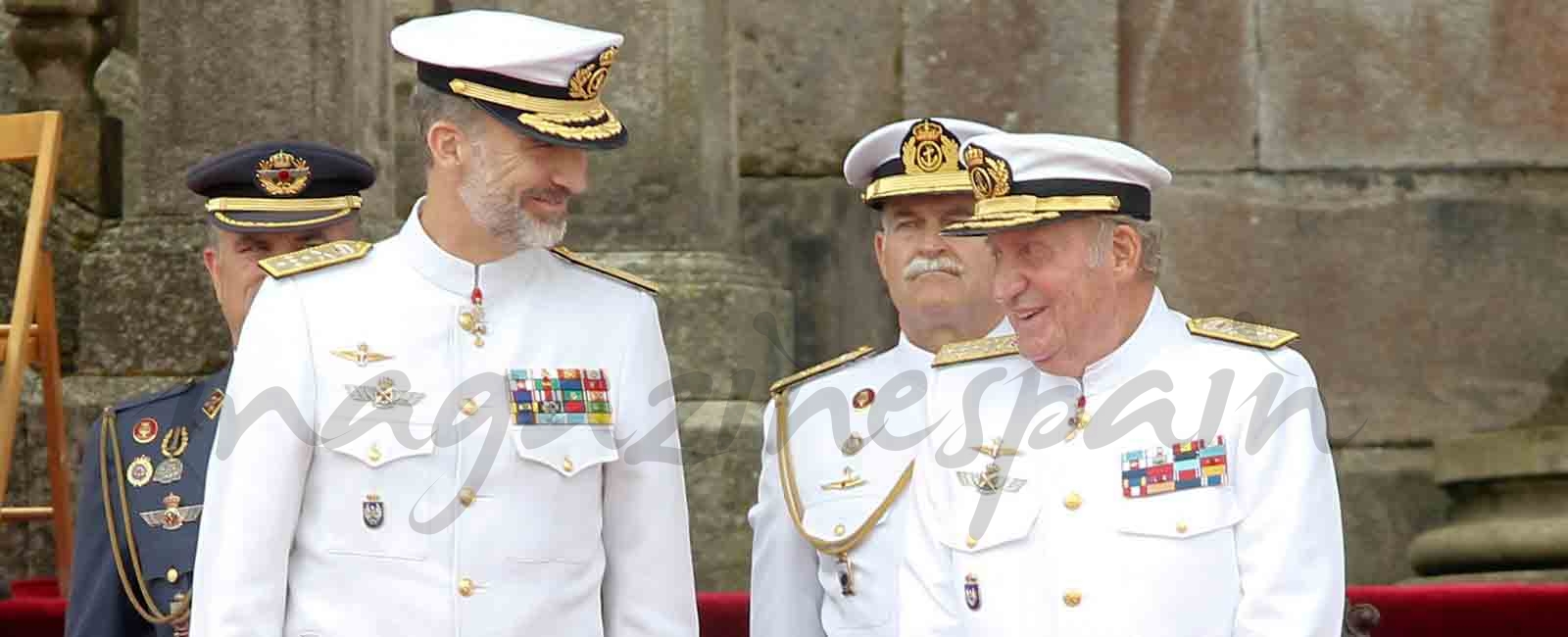 La complicidad de los reyes Felipe y Juan Carlos