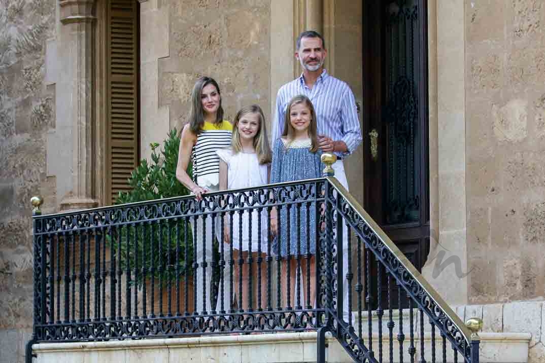 familia real española vacaciones en mallorca