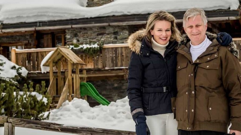 Vacaciones familiares en Suiza, de la familia Real Belga