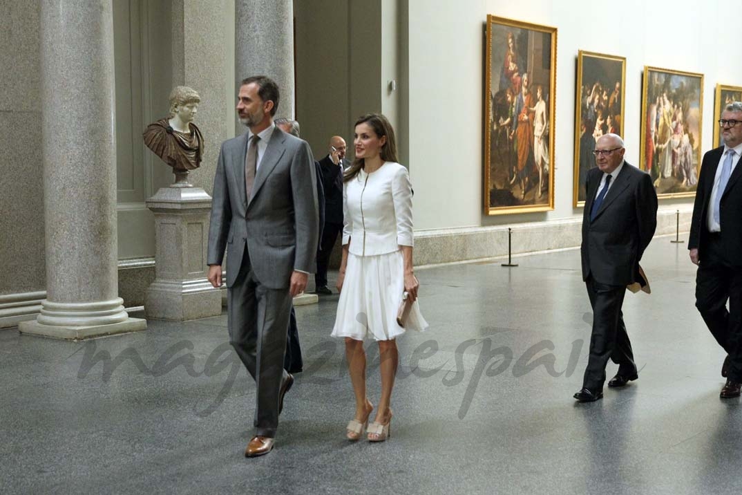 Los Reyes en El Museo del Prado © Casa S.M. El Rey