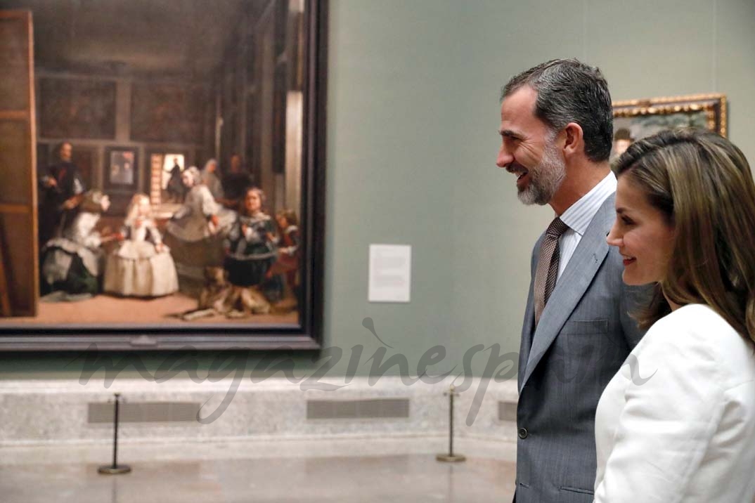 Los Reyes en El Museo del Prado © Casa S.M. El Rey