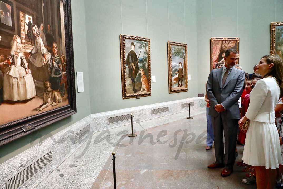 Los Reyes en El Museo del Prado © Casa S.M. El Rey