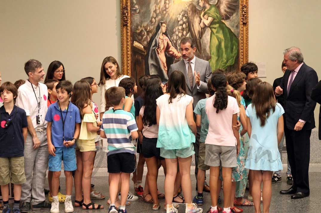 Los Reyes en El Museo del Prado © Casa S.M. El Rey